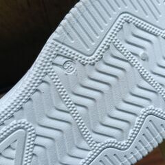 新品 24.5cm レディース スニーカー ホワイト 厚底 シューズ 識別番号:【N590-S】の画像