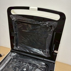 未使用品 アイリスオーヤマ 両面ホットプレート たこ焼き器 アイボリー DPO-134-Cの画像