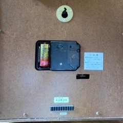 【昭和レトロ】SEIKO壁掛け時計　アンティーク　QB505Bの画像