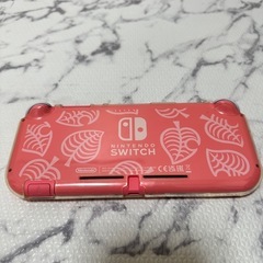 Switch　スイッチライト どうぶつの森　coral pinkの画像