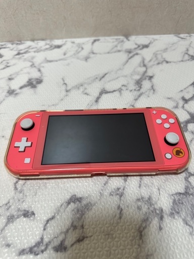 Switch スイッチライト どうぶつの森 coral pink