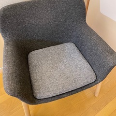 VEDBO ヴェードボー パーソナル チェア，グンナレド ダークグレの画像