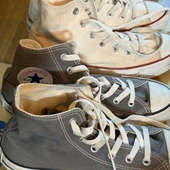 コンバース ALLSTAR スニーカー 2足 24.5の画像