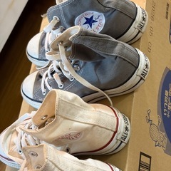 コンバース ALLSTAR スニーカー 2足 24.5の画像