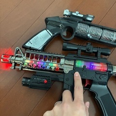 ナーフ　NERF ライフル　サウンドガン　セットの画像