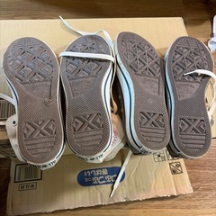 コンバース ALLSTAR スニーカー 2足 24.5の画像