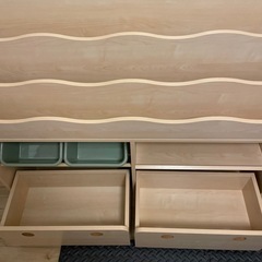 LOWYA　絵本棚&おもちゃ収納の画像