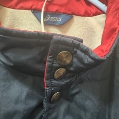 asics 裏起毛ハーフコートの画像