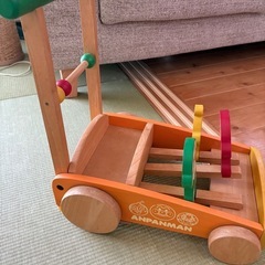 アンパンマン　手押し車　カタカタの画像