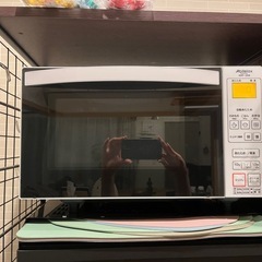 Abitelax 電子レンジ ARF-206-W｜使用約3年｜動作良好｜引き取り限定（昭和町）の画像
