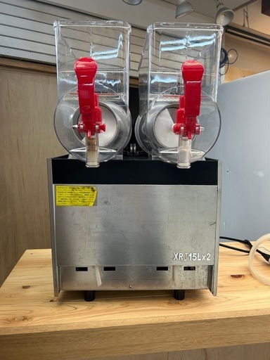 【業務用／即使用可】スムージーマシン XRJ15L×2｜2連タンク｜店舗・キッチンカーに◎【動作確認済】
