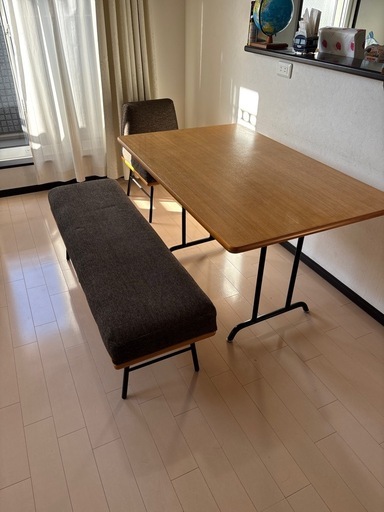 unico ウニコ FUNEAT ファニート アイアン ダイニングテーブル ベンチ