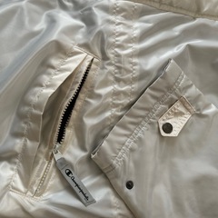 Champion /チャンピオン ロングベンチコート Oサイズ 中綿 防寒　野球の画像