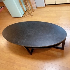 IKEA ローテーブル ブラックの画像