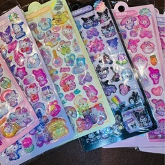 ボンボンドロップシールサンリオ8セット　　の画像