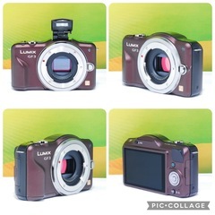 初心者おすすめ✨LUMIX DMC-GF3 レンズキット ミラーレス一眼 スマホ転送 軽量の画像