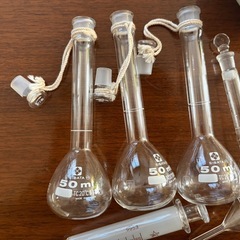 フラスコ　ビーカー　乳鉢　ガラスロート　まとめの画像