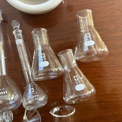 フラスコ　ビーカー　乳鉢　ガラスロート　まとめの画像