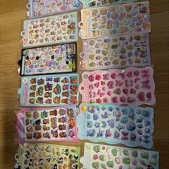 【数量限定】全30種類  ドロップ シール ぷっくりシールの画像