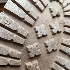 新品 23.5cm レディース ブーツ ブラウン 厚底 シューズ 識別番号:【B010-S】の画像