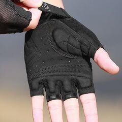 【新品】サイクルグローブ Sサイズ　ハーフフィンガー　指抜き手袋　Inbikeの画像