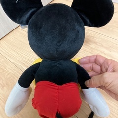 ミッキーマウス　ぬいぐるみ　UFOキャッチャーの画像