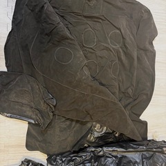 車中泊用エアーマット（スエード調）の画像