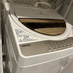 TOSHIBA 東芝　AW-6G5 6kg 中古の画像