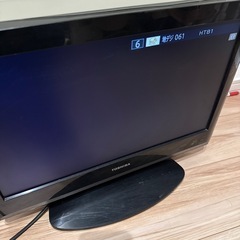 TOSHIBA REGZA 19インチの画像