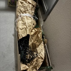 クリスマスツリーセット150cm  ライト、飾り付きの画像