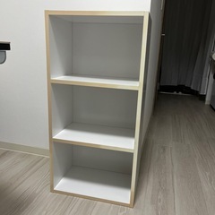 3段ボックス（白
）