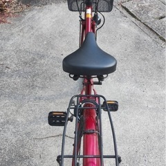 parsle 24インチ自転車 ママチャリ　レッドの画像
