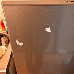 AQUA一人暮らし用冷蔵庫の画像