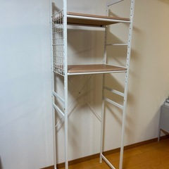 アイリスプラザ冷蔵庫ラック3段の画像