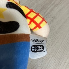 無料　ディズニー　ウッディ　ぬいぐるみ　モチモチの画像