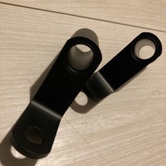 新品　ハンドルクランプ　延長ブラケット　2個セットの画像