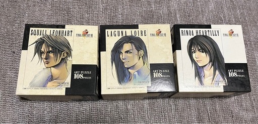 FINAL FANTASY Ⅶ パズル　108ピース　　スコール・レオンハート　リノア・ハーティリー　ラグナ・レウァール　