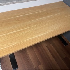 【お値下げ】電動式昇降デスク　　　ダイニングテーブル　ワークデスクの画像