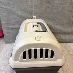 【ほぼ未使用】リッチェル ペットキャリー／直接引き取りのみの画像