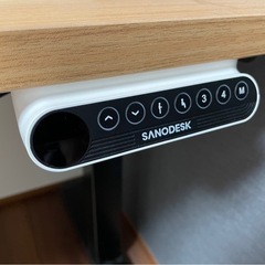 【お値下げ】電動式昇降デスク　　　ダイニングテーブル　ワークデスクの画像