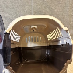 【ほぼ未使用】リッチェル ペットキャリー／直接引き取りのみの画像