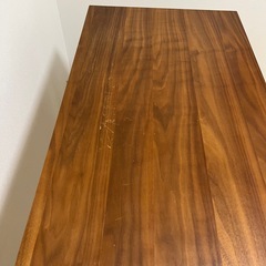 ウォールナットデスク　の画像