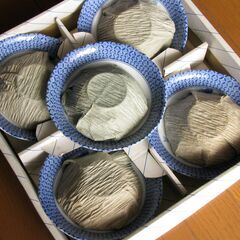 未使用食器【小皿 大小 計１０枚 ヤマニシ西尾陶器】長期保管の未使用品の画像