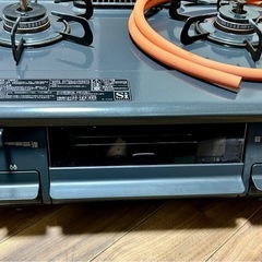 パロマ　グリル付き2口コンロ（LPガス用）の画像