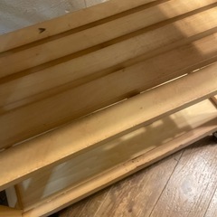 キッチンキャスター　棚　収納の画像