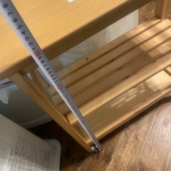 キッチンキャスター　棚　収納の画像