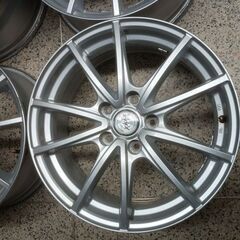 Weds JOKER 17インチ アルミホイール 7J +53 5穴 4本/組み換え作業可/安城市の画像