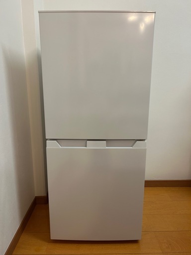 MAXZEN冷蔵庫ホワイト121L
