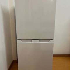 MAXZEN冷蔵庫ホワイト121L