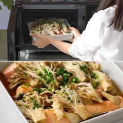 【2022年製】siroca 電子レンジ 23L 黒 動作良好｜6,500円｜手渡しの画像